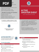 Active Shooter Pamphlet