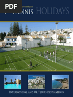 Jonathan Markson Tennis Holiday Brochure