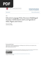 Education Language Policy Process in Multilingual Societies - Tese PDF