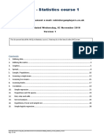 MCQS Statistics Course