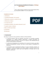 La Crisis de La Agricultura Convencional - Peter M Rosset