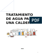 Tratamiento de Agua para Una Caldera Imprimir