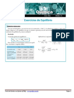 Exercícios de Equilíbrio - Módulo 43