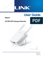 Tplink Re210 Uk v1 Ug