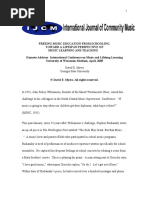 Freeing Music Education From Schooling: Toward A Lifespan Perspective On Music Learning and Teaching