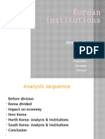 Institutions in Korea
