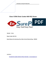 Latest Cisco EnsurePass 640 911 Dumps PDF