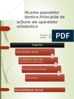 Clasificarea Aparatelor Ortodontice 2 Final