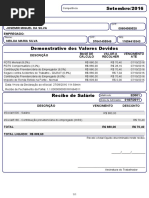 ESocial Demonstrativo Recibo Setembro-2016