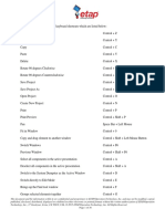 ETAP Shortcuts Buttons - 14.0 PDF