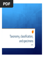 Taxonomy