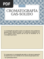 Cromatografía Gas Solido