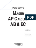 Peterson's Master AP Calculus