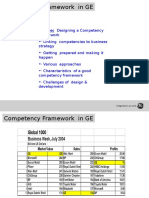 Sample of Competency Framework in GE