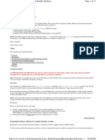 Creating A Physical Standby Database 11g