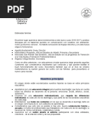 Carta A Las Familias. Principio de Curso