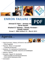 Enron Failure Impact: Prof. Dr. Kami Rwegasira