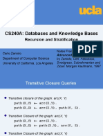 CS240A: Databases and Knowledge Bases