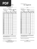 Civil Service Form No