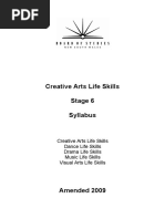 Creative Arts Life Skills St6 Syl From2010