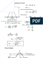 Derivation For The Expression of Fmuf For Flat Earth