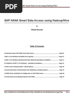 SAP HANA Smart Data Access Using Hadoop Hive PDF