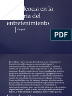 La Violencia en La Industria Del Entretenimiento