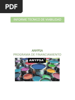 Anypsa - Informe Tecnico PDF