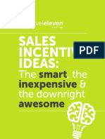 Sales Incentive Ideas Ebook