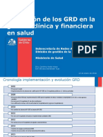 Utilización de Los GRD en La Gestión Clínica y Financiera en Salud