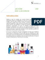 Elaboración de Perfumes Caceros