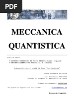 Meccanica Quantistica - Dispense - Pompili