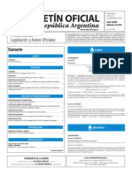 Boletín Oficial de La República Argentina, Número 33.473. 30 de Septiembre de 2016