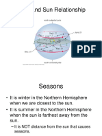 Earth and Sun Relationships PDF