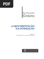 Grácio - Argumentação Na Interação - Divulgação PDF