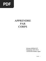 Apprendre Par Corps