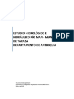 Estudio Hidrologico-Hidráulico Río Man-Taraza