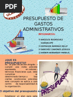 Presupuesto de Gastos Administrativos