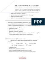 Exercices Cotes Electrochimie 261107