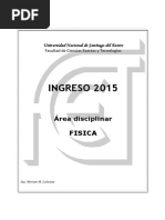 Cartilla de Física para Ingresantes Universitarios.