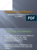 Diapositivas Lenguaje-Algebraico.