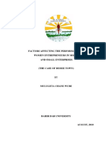 Thesis Final WOMEN ENTREPRENEURS PDF