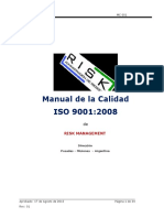 MANUAL Calidad - Gestion de Riesgo - ISO 31000