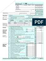 U.S. Individual Income Tax Return