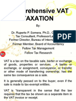 Comprehensive VAT TAXATION (3!31!14)