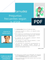 La Tartamudez Preguntas Frecuentes Segun Al ASHA