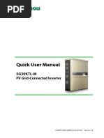 SG30KTL M Quick User Manual