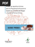 Modelo de Requisitos Mínimos para Los Programas de Autocontrol Basados en El Análisis de Riesgos y Control de Puntos Críticos