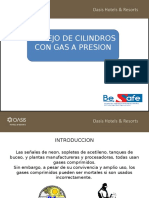 Manejo de Cilindros Con Gas A Presion