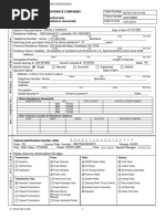 Geico New Theft Claim Signed Form of October 3, 2016